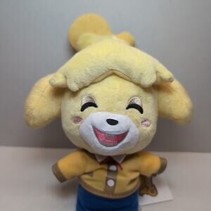 Animal‎ Crossing Little Buddy Smiling Isabelle Plush w/ Tag Nintendo 2015 8"